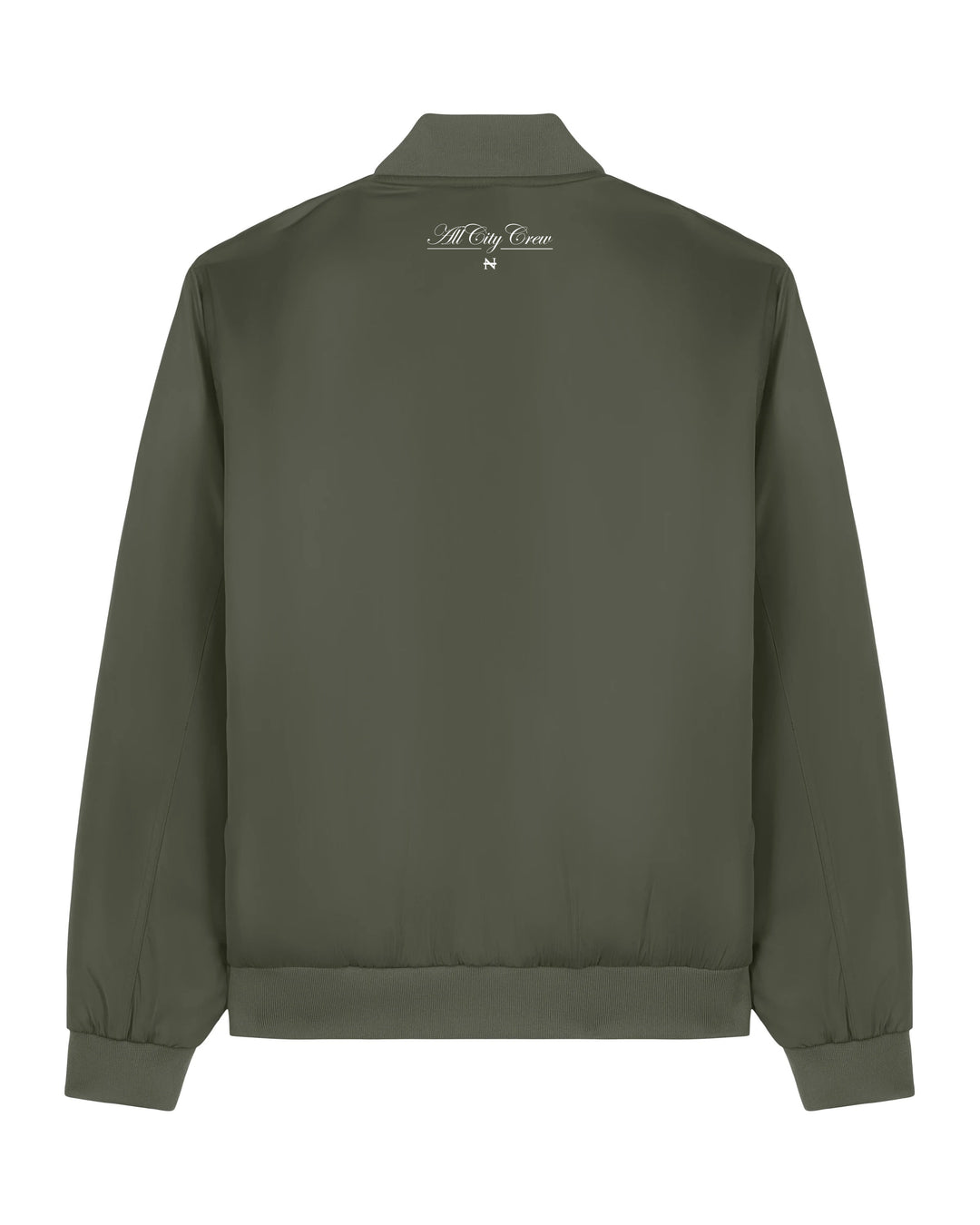 "Rhyme Pays" Bomber Jacket olive