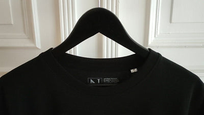 "Foundation Logo" T-Shirt black (heavyweight 220gsm)