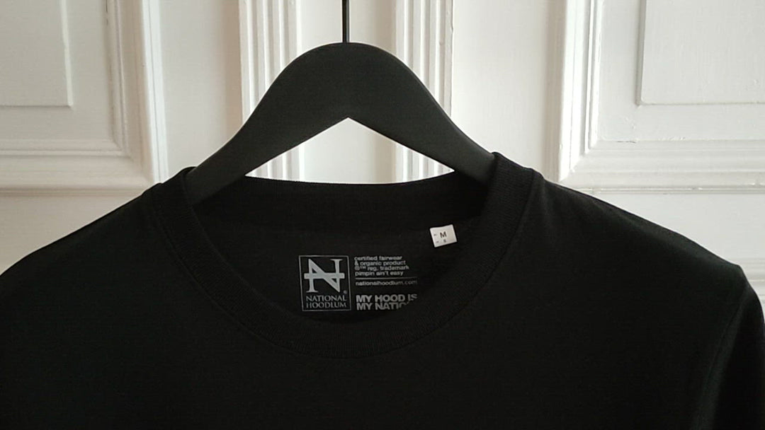 "Allcity" T-Shirt black (heavyweight 220gsm)