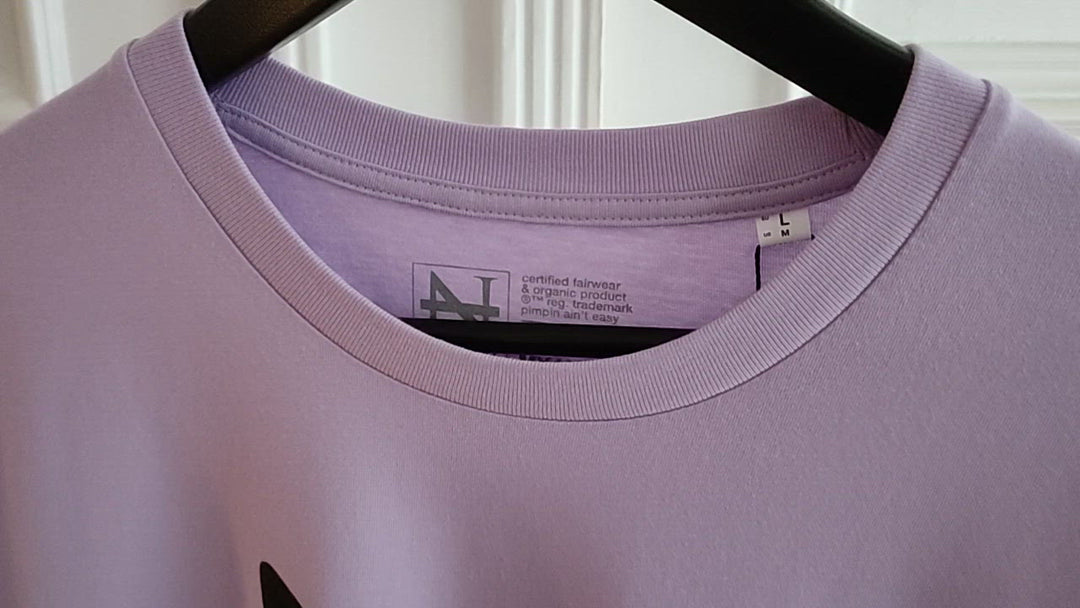 "Foundation Logo" T-Shirt light lavender