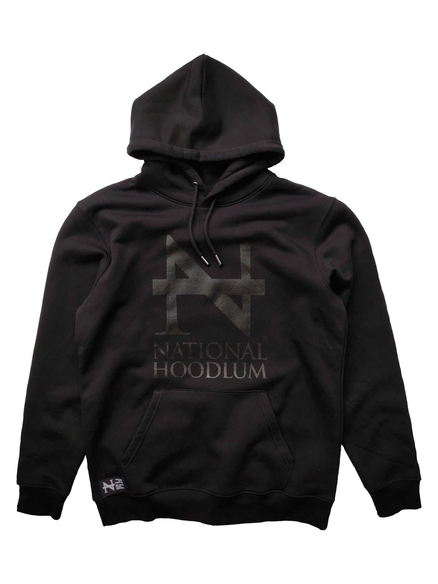 "Foundation Logo" Hooded Sweatshirt black (heavyweight 350gsm)
