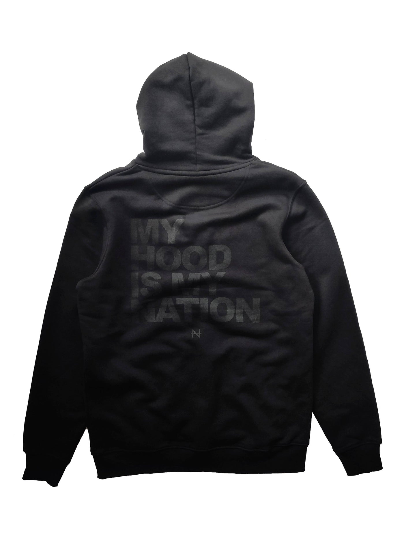 "My Hood" Hooded Sweatshirt black (heavyweight 350gsm)
