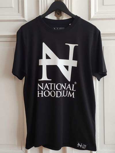 "Foundation Logo" T-Shirt black (heavyweight 220gsm)