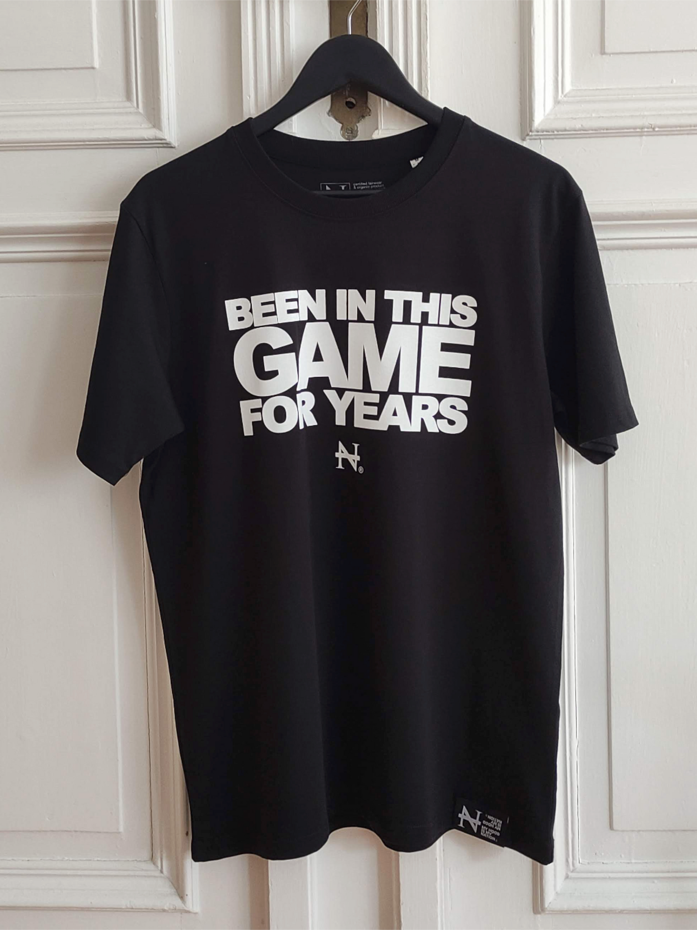 "Game" T-Shirt black (heavyweight 220gsm)