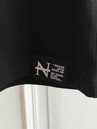 "Foundation Logo" T-Shirt black (heavyweight 220gsm)